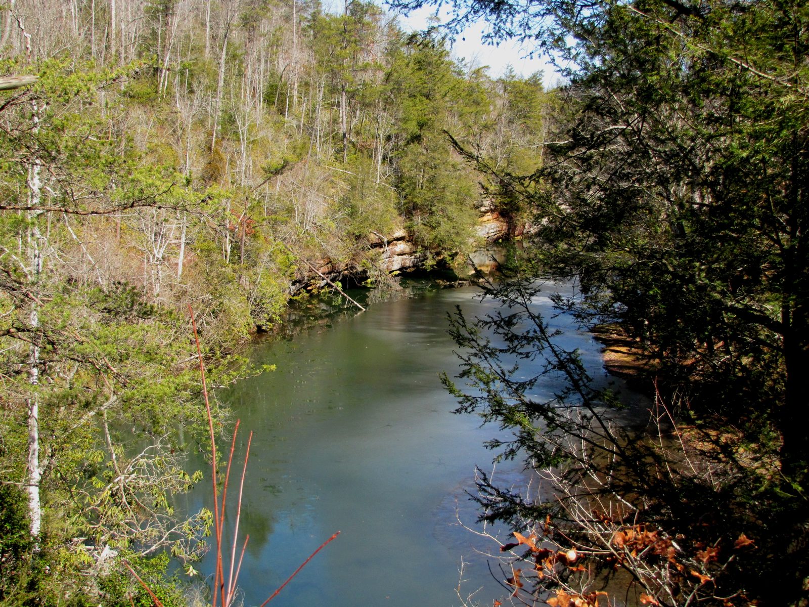 Arch Lake at Pickett State Park